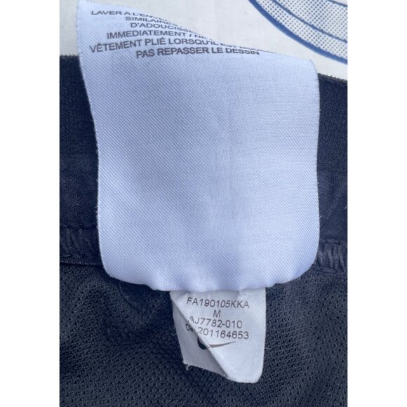 Nike Dri-Fit Women's Medium Med M Black Mesh Cycling lined Running Shorts - Picture 3 of 12